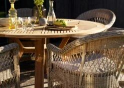 Brafab Circus Esstisch Teakholz, Ø150x73 Cm -Hay || Brafab || FIAM Verkaufsgeschäft brafab circus 130 h 73 teak nature 6