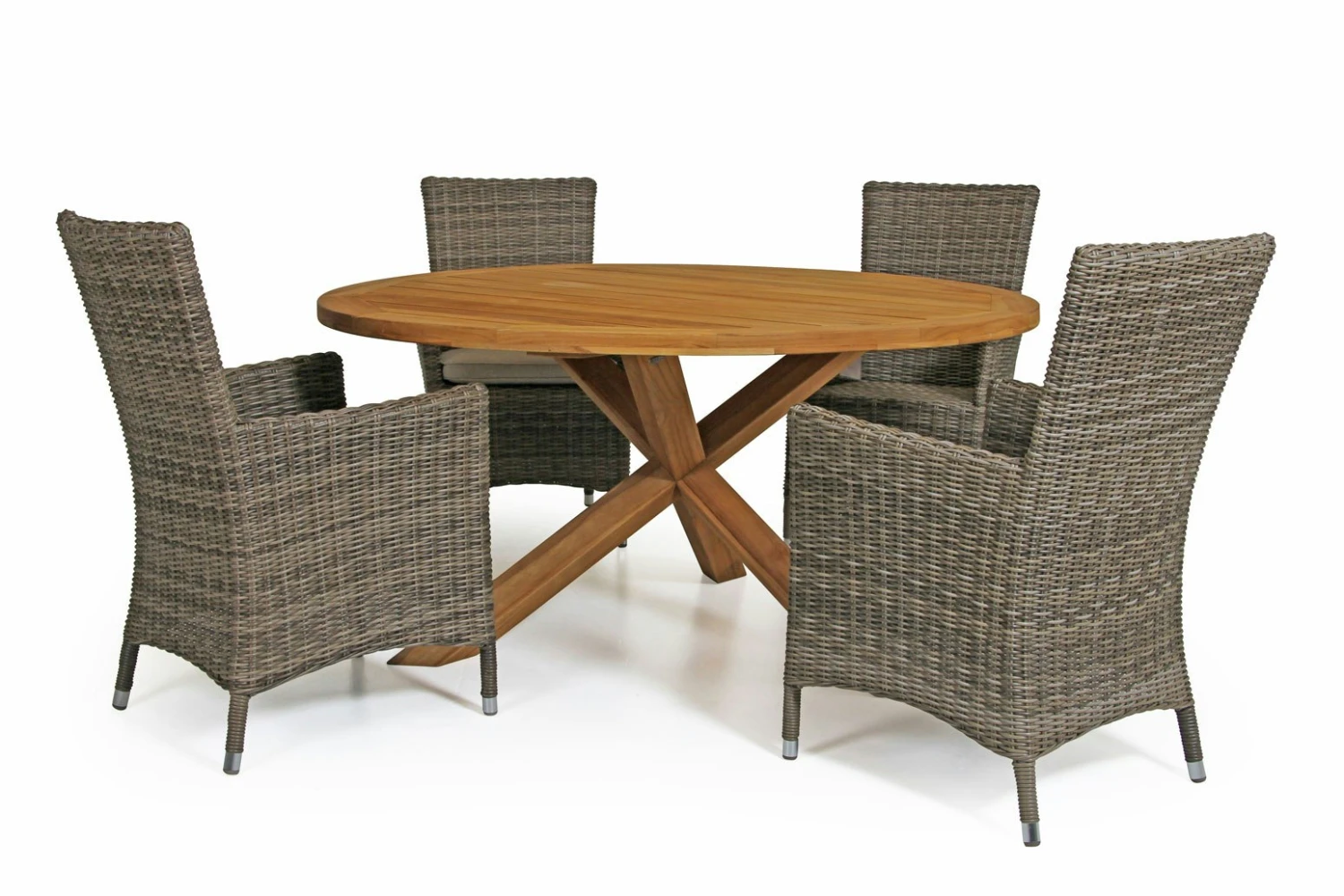 Brafab Eios Tisch Ø150, Teak 5 Brafab Eios Tisch Ø150, Teak – Bild 3