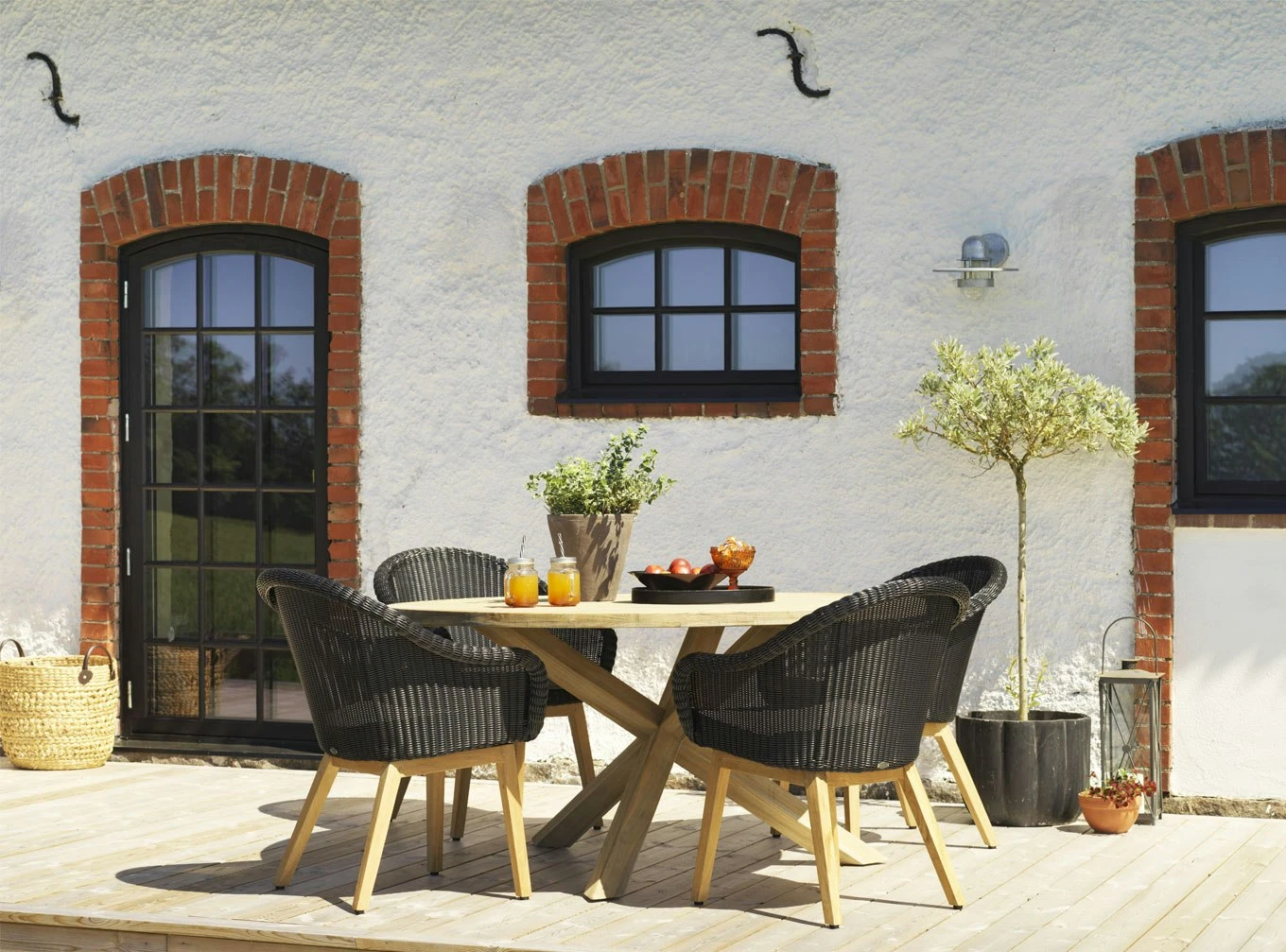 Brafab Eios Tisch Ø150, Teak 6 Brafab Eios Tisch Ø150, Teak – Bild 4