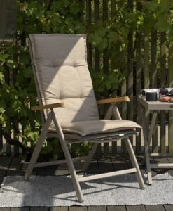 Brafab Andy Stuhl, Teak / Khaki -Hay || Brafab || FIAM Verkaufsgeschäft brafab florina sitzpolster hoch 3