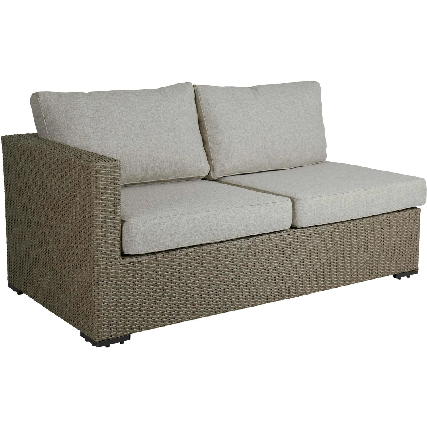 Brafab Funkia Modulsofa Endstücke 2-er Set, Beige/Sand 4 Brafab Funkia Modulsofa Endstücke 2-er Set, Beige/Sand – Bild 2