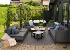 Brafab Itonda Kaffeetisch Schwarz/Sand, Ø100x50 Cm -Hay || Brafab || FIAM Verkaufsgeschäft brafab itonda 60 h40 black grey 2