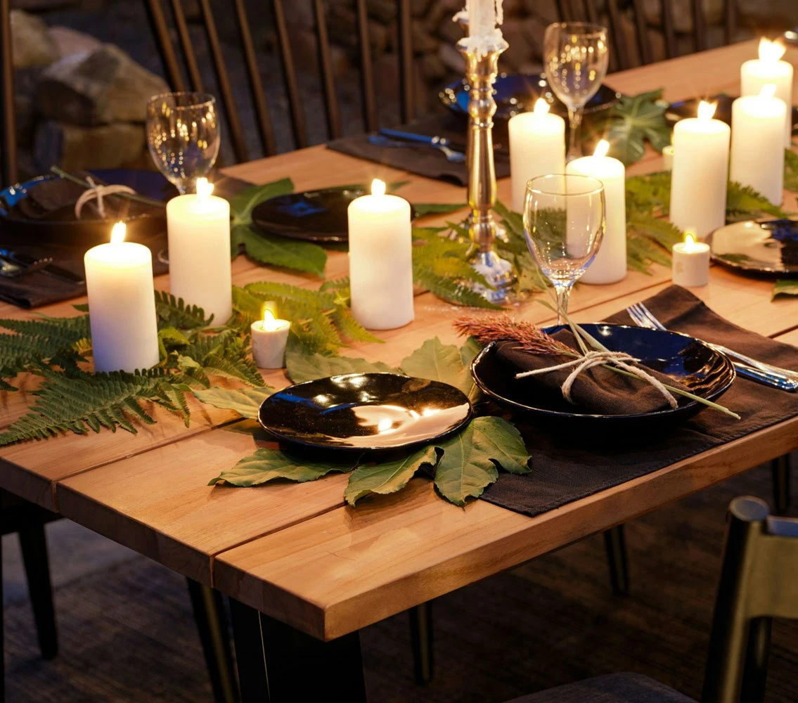 Brafab Laurion Tisch 230x100, Teak/Alu 4 Brafab Laurion Tisch 230x100, Teak/Alu – Bild 2