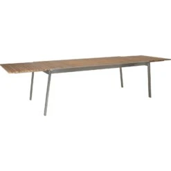 Brafab Naos Esstisch 100x220-320 Cm, Edelstahl/Teak -Hay || Brafab || FIAM Verkaufsgeschäft brafab naos 220 320x100 h74 rf teak 1