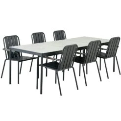 Brafab Nox Ausziehbare Tischplatte Laminat 90x79 Cm, Beton -Hay || Brafab || FIAM Verkaufsgeschäft brafab nox hpl tillagg betonglook 2