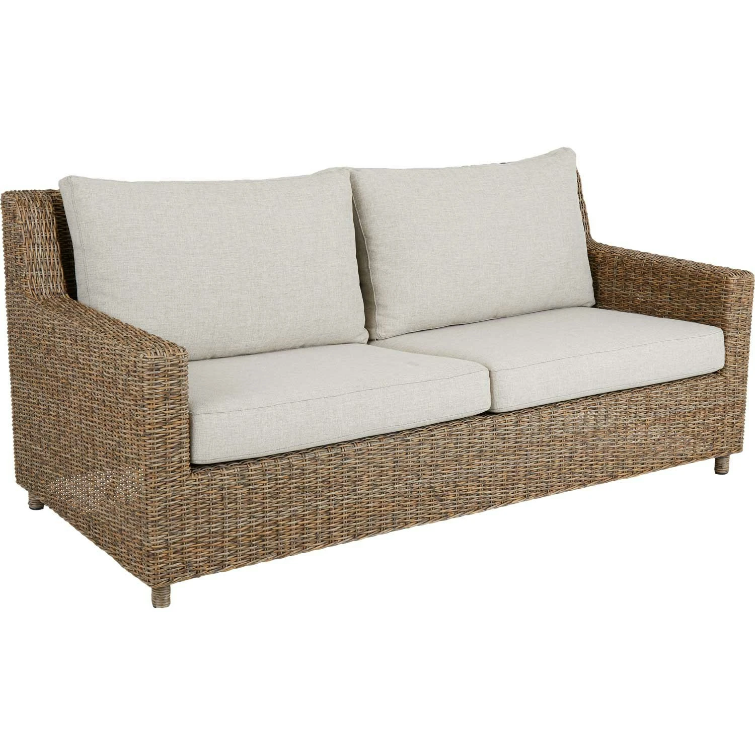 Brafab Sandkorn-Sofa 2.5- Sitz, Natürlich 3 Brafab Sandkorn-Sofa 2.5- Sitz, Natürlich