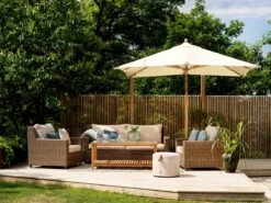 Brafab Sandkorn-Sofa 2.5- Sitz, Natürlich 8 Brafab Sandkorn-Sofa 2.5- Sitz, Natürlich -Hay || Brafab || FIAM Verkaufsgeschäft brafab sandkorn sofa 25 sitz naturlich 2