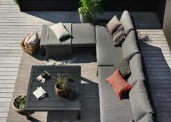 Brafab Stettler Modulsofa Endstück Links, Schwarz/Grau -Hay || Brafab || FIAM Verkaufsgeschäft brafab stettler 2 s h matt black m d 5