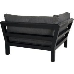 Brafab Stettler Modulsofa Eckstück, Schwarz/Grau -Hay || Brafab || FIAM Verkaufsgeschäft brafab stettler corner matt black m dyn 1