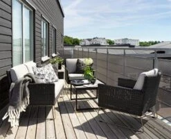 Brafab Talance Coffee Table 74x60cm H40, Black / Dark Grey -Hay || Brafab || FIAM Verkaufsgeschäft brafab talance coffee table 74x60cm h40 dark grey 3