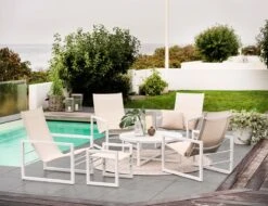 Brafab Vevi Sessel Aluminium , Weiß -Hay || Brafab || FIAM Verkaufsgeschäft brafab vevi sessel aluminium 5