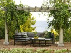 Brafab Weldon Ecksofa 5-Sitzer, Schwarz/Grau -Hay || Brafab || FIAM Verkaufsgeschäft brafab weldon ecksofa m polsterung 3