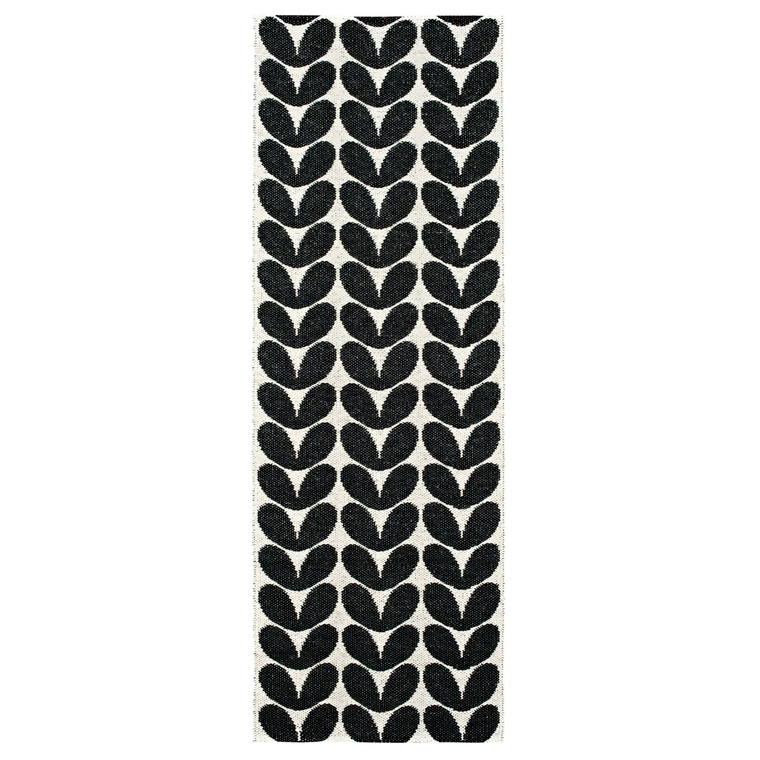 Karin Teppich Schwarz, 70x200 Cm 3 Karin Teppich Schwarz, 70x200 Cm