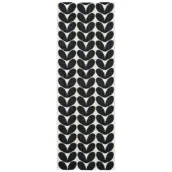 Karin Teppich Schwarz, 70x150 Cm