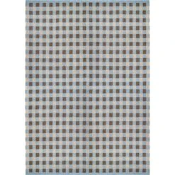 Poppy Teppich Blau/Braun, 170x250 Cm