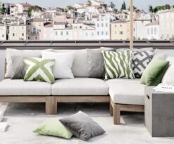 Pani Kissen Im Freien Nutzbar 50x50 Cm, Sage -Hay || Brafab || FIAM Verkaufsgeschäft chhatwal jonsson pani kissen im freien nutzbar 6