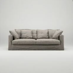 Le Grand Air 3-Sitzer-Sofa Im Freien Nutzbar Sunbrella, Taupe -Hay || Brafab || FIAM Verkaufsgeschäft decotique le grand air outdoor 3 seater sunbrella 12