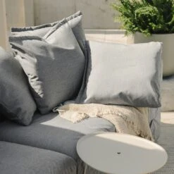 Le Grand Air 3-Sitzer-Sofa Im Freien Nutzbar Sunbrella, Flanelle -Hay || Brafab || FIAM Verkaufsgeschäft decotique le grand air outdoor 3 seater sunbrella 19