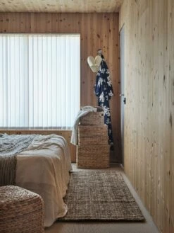 Dixie Water Hyacinth Pouf Mit Quadratischer Spitze, 39 Cm -Hay || Brafab || FIAM Verkaufsgeschäft dixie water hyacinth pouf mit quadratischer spitze 39 cm 1