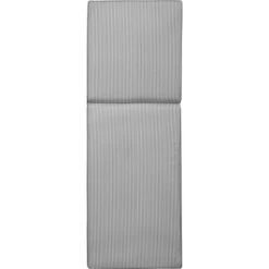 Narrow Stripe Sonnenbankkissen 60x186 Cm, Grau