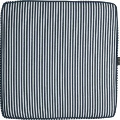 Narrow Stripe Kissen 45x45 Cm Marineblau
