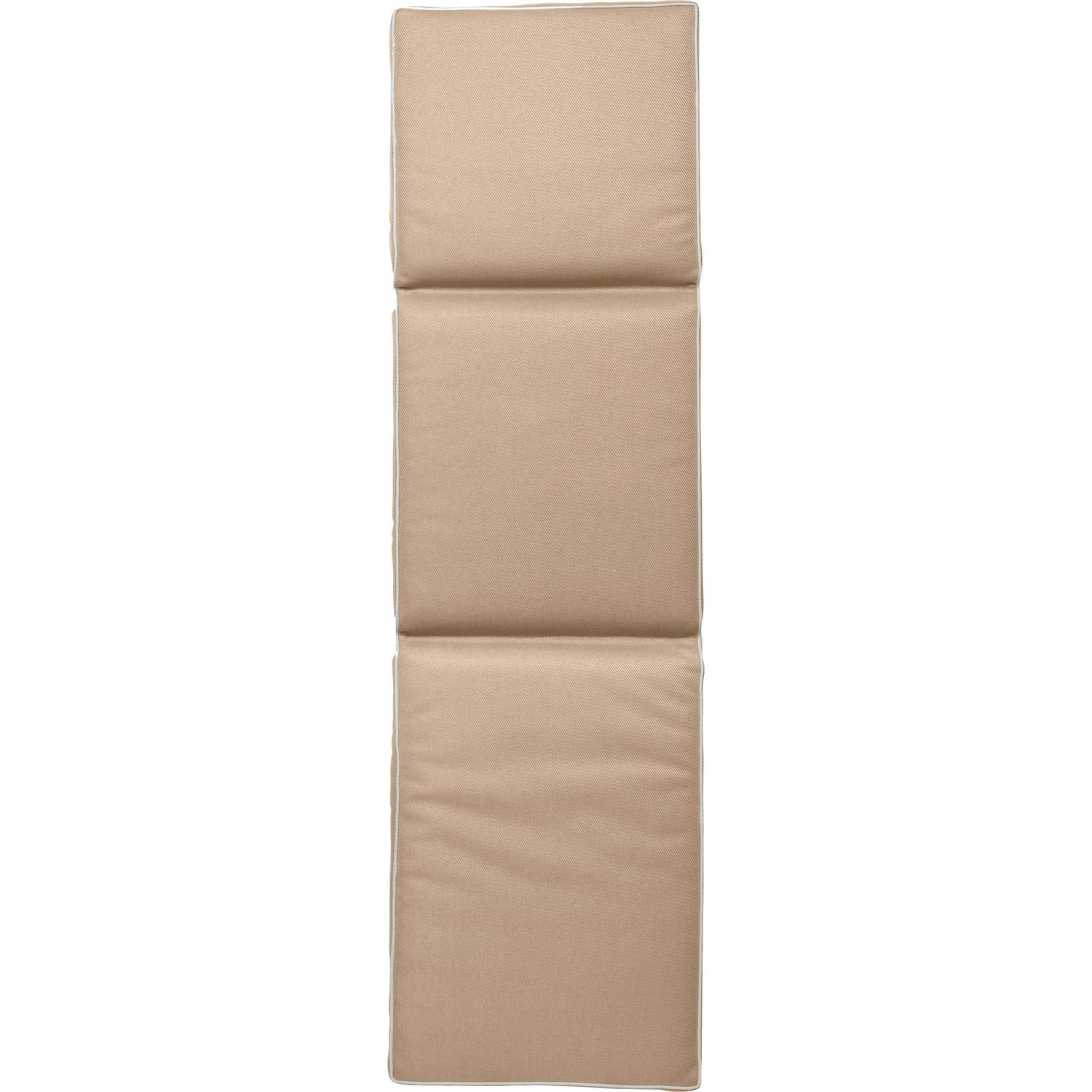 Plain Sonnenbankkissen 50x186 Cm, Beige 3 Plain Sonnenbankkissen 50x186 Cm, Beige