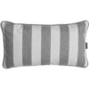 Wide Stripe Kissen 25x45 Cm, Grau