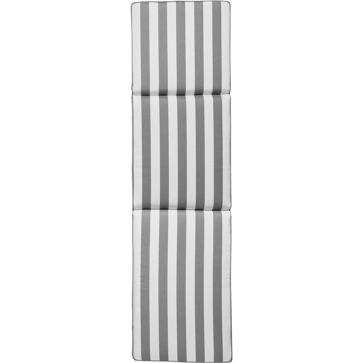Wide Stripe Liegestuhlkissen 50x186 Cm, Grau 3 Wide Stripe Liegestuhlkissen 50x186 Cm, Grau