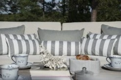 Wide Stripe Kissen 25x45 Cm, Grau -Hay || Brafab || FIAM Verkaufsgeschäft diyti wide stripe cushion 25x45 cm 2