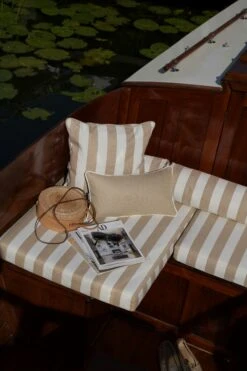 Wide Stripe Kissen 45x45 Cm, Beige -Hay || Brafab || FIAM Verkaufsgeschäft diyti wide stripe cushion 45x45 cm 10