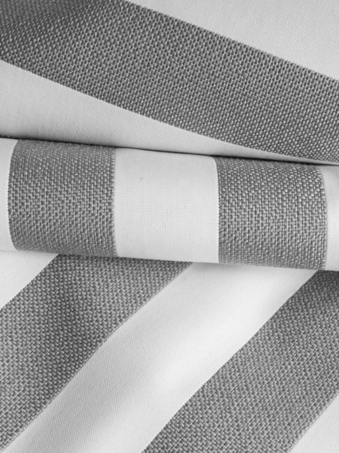 Wide Stripe Liegestuhlkissen 50x186 Cm, Grau 4 Wide Stripe Liegestuhlkissen 50x186 Cm, Grau – Bild 2