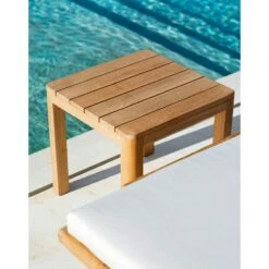 Clay Beistelltisch Quadratisch 45x45 Cm, Teakholz -Hay || Brafab || FIAM Verkaufsgeschäft ethimo clay beistelltisch quadratisch 45x45 cm teakholz 2