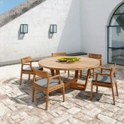 Costes Lehnstuhl, Teak -Hay || Brafab || FIAM Verkaufsgeschäft ethimo costes lehnstuhl 3