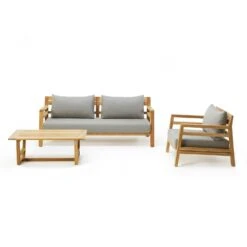 Costes Sofa 3-Sitzer, Teak -Hay || Brafab || FIAM Verkaufsgeschäft ethimo costes sofa 3 sitzer 2
