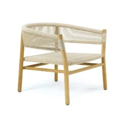 Kilt Lounge Lehnstuhl, Teak / Sand -Hay || Brafab || FIAM Verkaufsgeschäft ethimo kilt lounge lehnstuhl 1 2