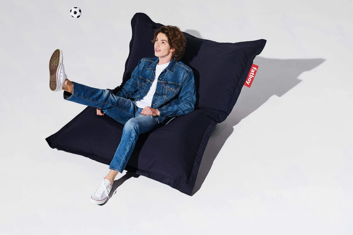 Fatboy The Original Outdoor Bean Bag, Dark Ocean 4 Fatboy The Original Outdoor Bean Bag, Dark Ocean – Bild 2