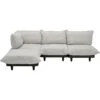 Fatboy Paletti Modulsofa 3-Sitzer Mit Sonnenliege, Mist