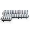 Fatboy Paletti Modulsofa 3-Sitzer Mit Sonnenliege, Ocean Blue -Hay || Brafab || FIAM Verkaufsgeschäft fatboy paletti loungeset 6