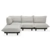 Fatboy Paletti Modulsofa 3-Sitzer Mit Sonnenliege, Mist