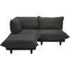 Fatboy Paletti Modulsofa 2-Sitzer Mit Sonnenliege, Thunder Grey