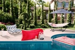 Fatboy Rock 'n Roll Rocking Chair With Bean Bag, Seafoam -Hay || Brafab || FIAM Verkaufsgeschäft fatboy rock n roll rocking chair with bean bag 1 2