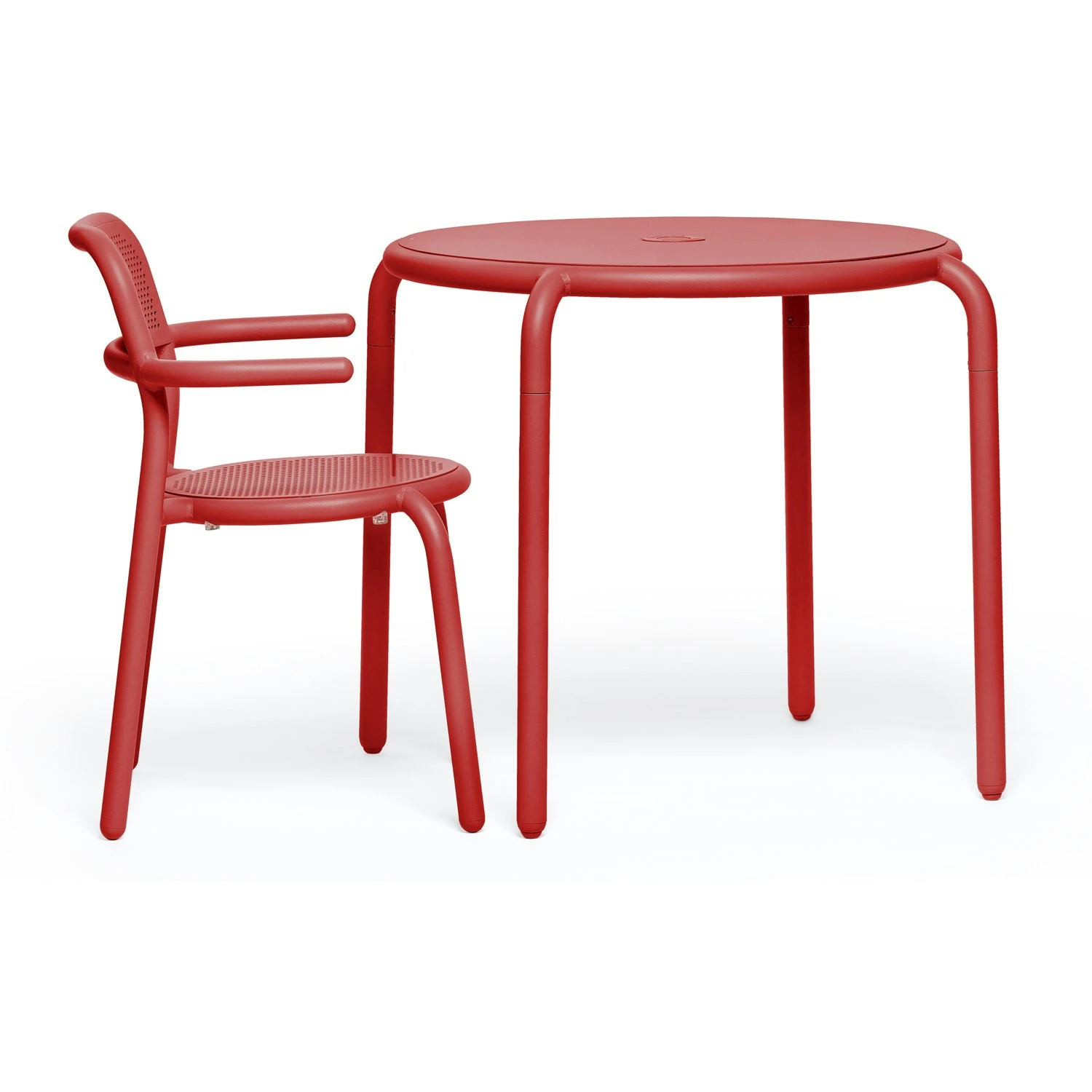 Fatboy Toní Bistro Table, Industrial Red 4 Fatboy Toní Bistro Table, Industrial Red – Bild 2