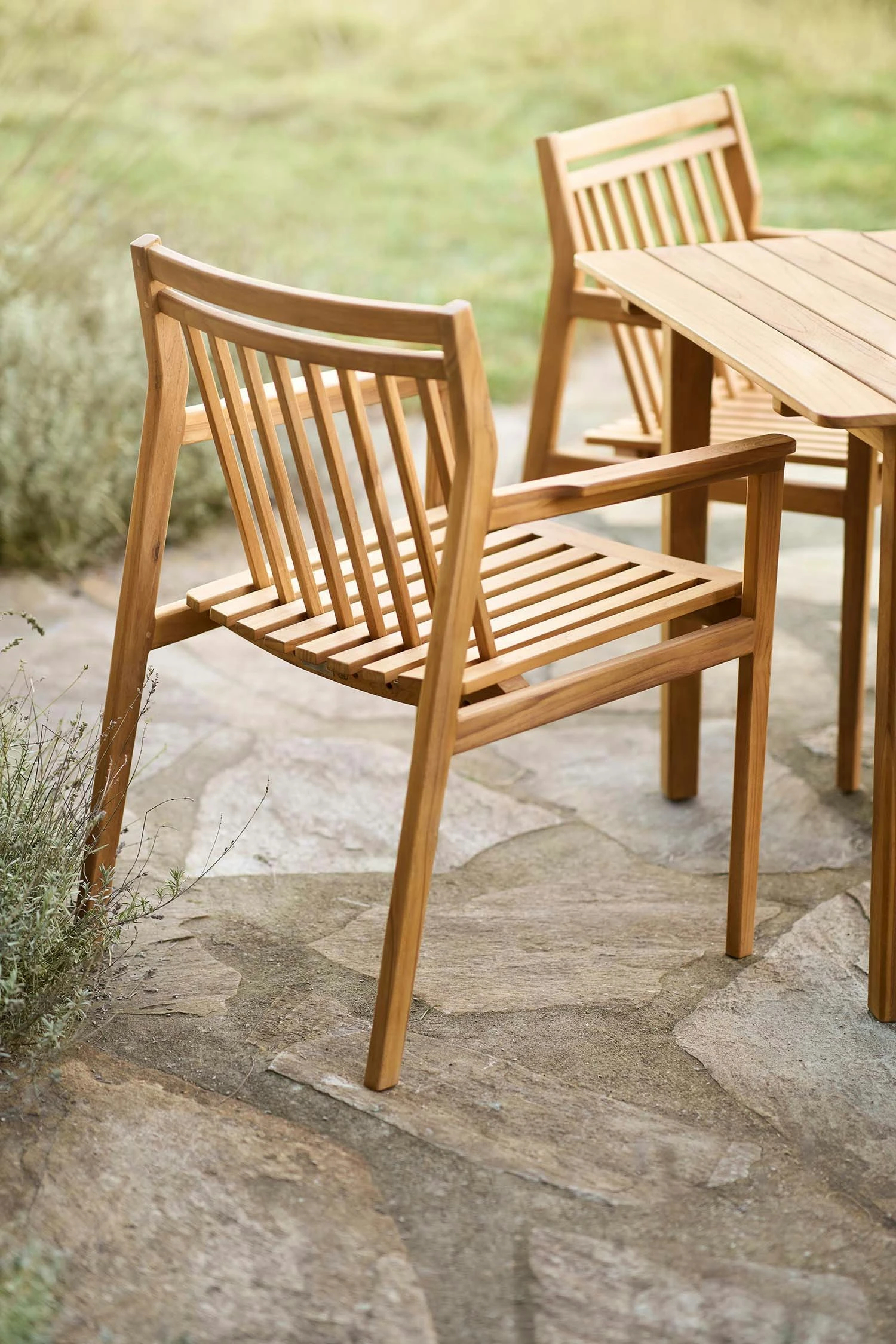 M3 Sammen Esstisch Im Freien Nutzbar Teakholz, 104.5 Cm 8 M3 Sammen Esstisch Im Freien Nutzbar Teakholz, 104.5 Cm – Bild 6