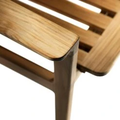 M1 Sammen Esszimmerstuhl Im Freien Nutzbar Teakholz -Hay || Brafab || FIAM Verkaufsgeschäft fdb mbler m1 together garden chair 4