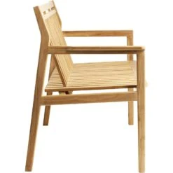 M12 Bank Mit Rückenlehne Im Freien Nutzbar 2-Sitzer, Teakholz -Hay || Brafab || FIAM Verkaufsgeschäft fdb mbler m12 sammen bench 2 seater with back outdoor teak 2