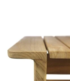 M19 Sammen Kaffeetisch Im Freien Nutzbar Teakholz, H:47 Cm -Hay || Brafab || FIAM Verkaufsgeschäft fdb mbler m19 sammen lounge table outdoor teak 2