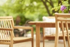 M2 Esstisch Im Freien Nutzbar Teakholz, 220 Cm -Hay || Brafab || FIAM Verkaufsgeschäft fdb mbler m2 sammen dining table outdoor teak 220 cm 3