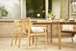 M2 Esstisch Im Freien Nutzbar Teakholz, 220 Cm -Hay || Brafab || FIAM Verkaufsgeschäft fdb mbler m2 sammen dining table outdoor teak 220 cm 4