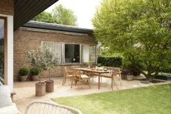 M2 Esstisch Im Freien Nutzbar Teakholz, 220 Cm -Hay || Brafab || FIAM Verkaufsgeschäft fdb mbler m2 sammen dining table outdoor teak 220 cm 5