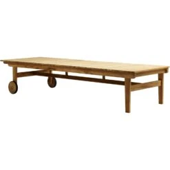 M8 Sonnenliege Im Freien Nutzbar, Teakholz -Hay || Brafab || FIAM Verkaufsgeschäft fdb mbler m8 sammen sunbed outdoor teak 2